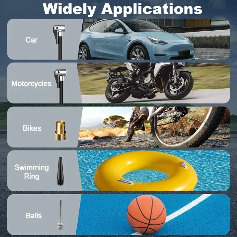 Compresor De Aire Portátil Para Coche 150 PSI Inalámbrico