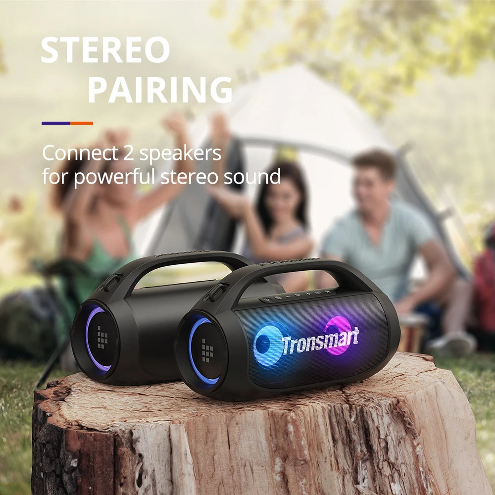 Altavoz Bluetooth Portátil con Graves Potentes y 24 h