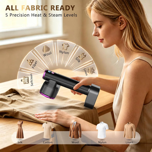 Plancha De Vapor Portátil Plegable Para Ropa