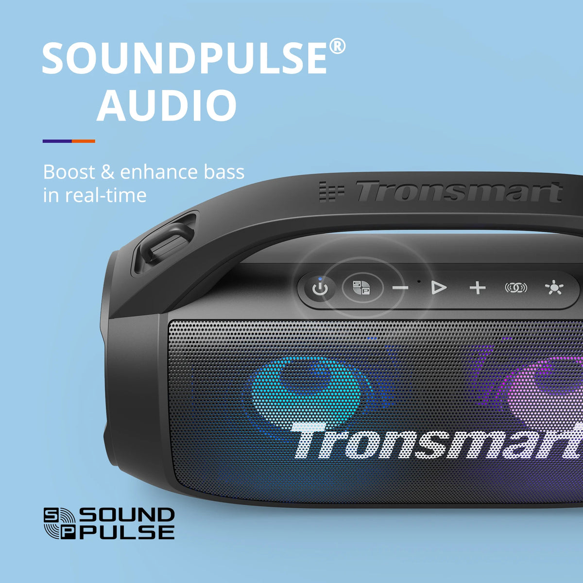 Altavoz Bluetooth Portátil con Graves Potentes y 24 h
